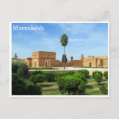 el badi marrakesh briefkaart (Voorkant)