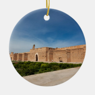El Badi Palace, Marrakech, Marokko Keramisch Ornament