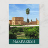 el badi palace marrakesh briefkaart (Voorkant)