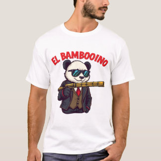 El Bambooino Panda T-shirt
