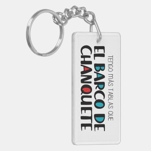 El barco de Chanquete Sleutelhanger (Voorkant Links)