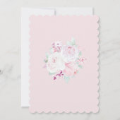 El Bautizo invitación de nuestra hija Kaart (Achterkant)