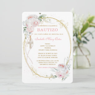 El Bautizo y Primer Añito invitación de nuestra hi Kaart