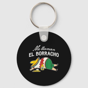 El Borracho Tacos Grappig Drink Humor Sleutelhanger