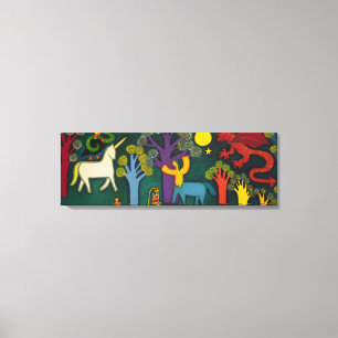 El Bosque Magico de Lucas 2009 Canvas Afdruk