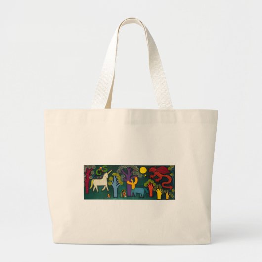 El Bosque Magico de Lucas 2009 Grote Tote Bag (Voorkant)