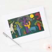 El Bosque Magico de Lucas 2009 Rechthoekige Sticker (Envelop)