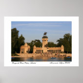 El Buen Retiro, Madrid Poster (Voorkant)