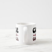 El café siempre es una buena idea espresso kop (Achterkant)