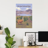 El Cajas Nationaal Park Ecuador Reisposter Poster (Thuiskantoor)