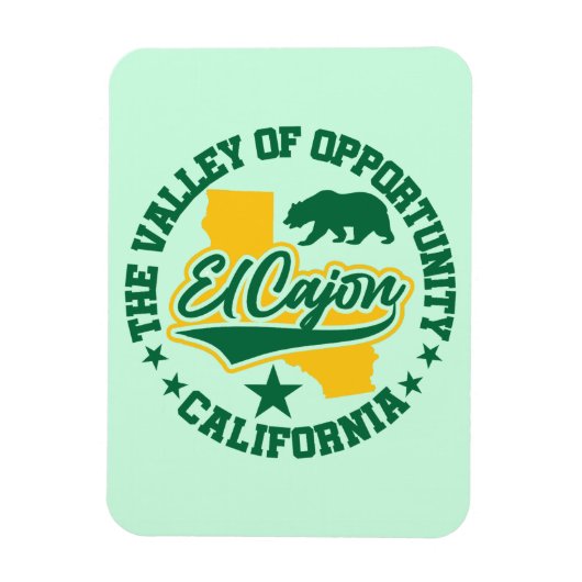 El Cajon, Californië Magneet (Verticaal)
