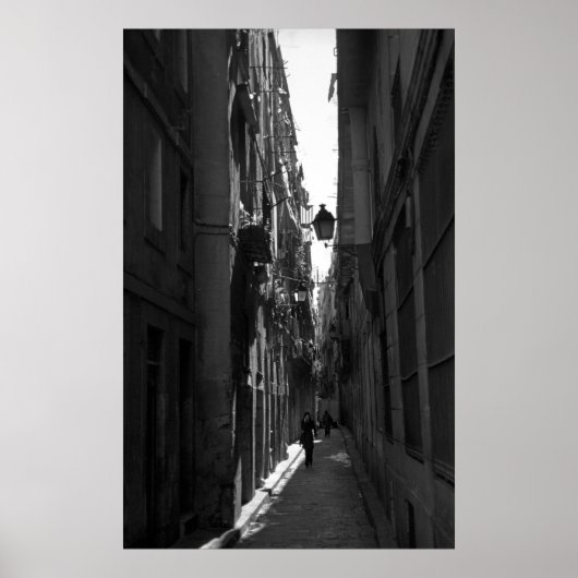 El Callejon Poster Print (Barcelona, Spanje) (Voorkant)