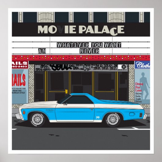 El Camino, 19 x 19 inch Poster (Voorkant)