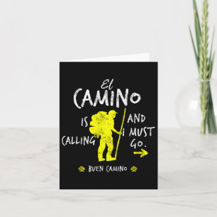 El Camino belt en ik moet naar Santiago Compos. Kaart