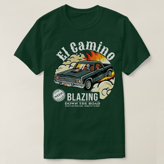 El Camino Dark Shirt (Design voorkant)
