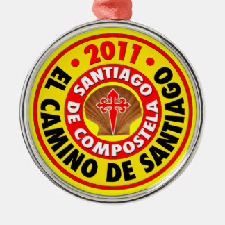 El Camino de Santiago 2011 Metalen Ornament
