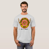 El Camino de Santiago 2012 T-shirt (Voorkant volledig)