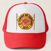 El Camino de Santiago 2012 Trucker Pet (Voorkant)