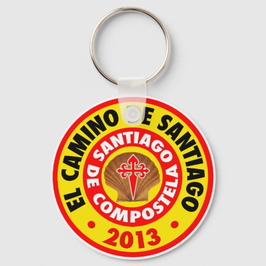 El Camino De Santiago 2013 Sleutelhanger (Voorkant)