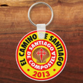 El Camino De Santiago 2013 Sleutelhanger (Voorkant)