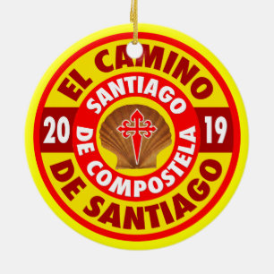 El Camino De Santiago 2019 Keramisch Ornament