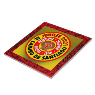 El Camino de Santiago 2021 Tegeltje