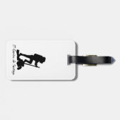 El Camino de Santiago - Bucket List Hike Bagagelabel (Achterkant horizontaal)