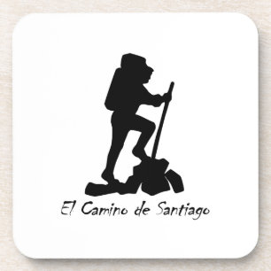 El Camino de Santiago - Bucket List Hike Bier Onderzetter