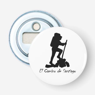 El Camino de Santiago - Bucket List Hike Button Flesopener