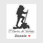 El Camino de Santiago - Bucket List Hike Sticker (Vel)