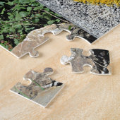 El Camino de Santiago de Compostela, Spanje, schel Legpuzzel (Zijkant)