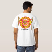 El Camino De Santiago T-shirt (Achterkant volledig)