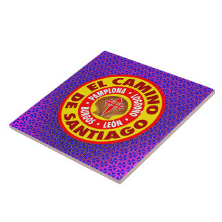 El Camino de Santiago Tegeltje