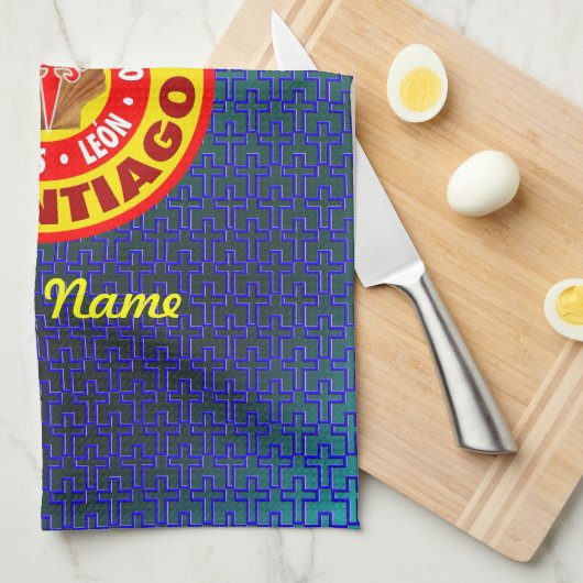 El Camino De Santiago Theedoek (Quarter Fold)