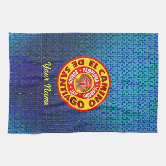 El Camino De Santiago Theedoek (Horizontaal)