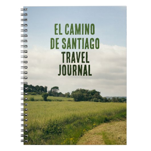 El Camino de Santiago Travel Journal Notitieboek (Voorkant)