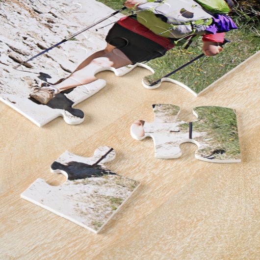 El Camino, Molinaseca tot O'Cebreiro, Spanje Legpuzzel (Zijkant)