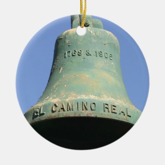 El Camino Real 1769-1906 Keramisch Ornament (Voorkant)