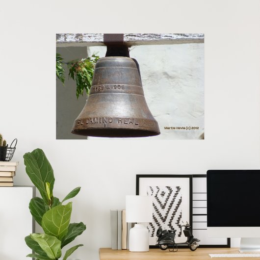 El Camino Real Bell Poster (Thuiskantoor)