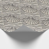 El Camino shell, bestrating, Spanje Cadeaupapier (Hoek)