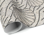 El Camino shell, bestrating, Spanje Cadeaupapier (Rol Hoek)