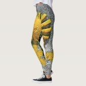El Camino, Spanje, schelp en pijl Leggings (Links)