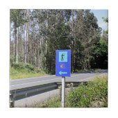 El Camino walker-bord, Spanje Tegeltje (Voorkant)