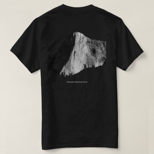 El Cap - Nationaal park Yosemite T-shirt (Design achterkant)