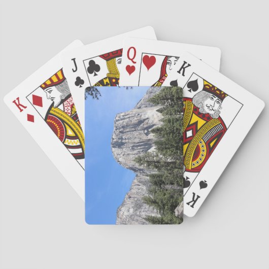 El Capitan at Yosemite National Park Pokerkaarten (Achterkant)