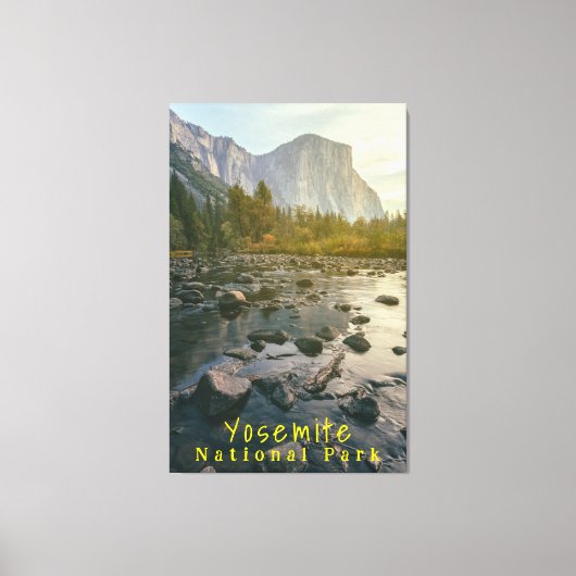 El Capitan Canvas Afdruk (Voorkant)