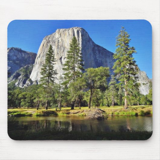 El Capitan en Merced in het park Yosemite Muismat (Voorkant)