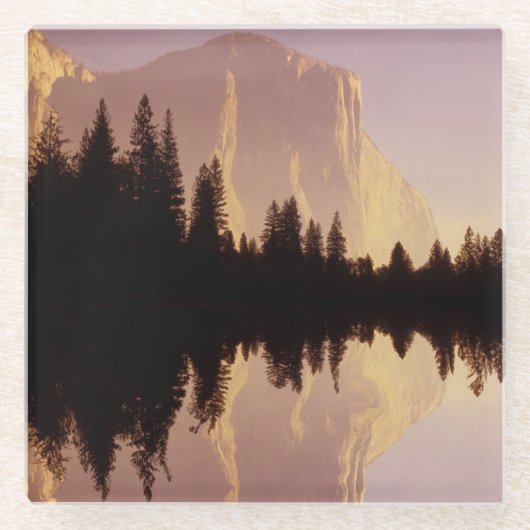 El Capitan Glazen Onderzetter (Voorkant)