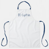 El Capitán, kapitein zeilingtouwknopen Schort (Voorkant)