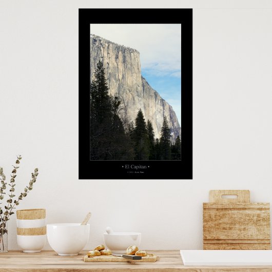 El Capitan (kleur) Poster (Keuken)